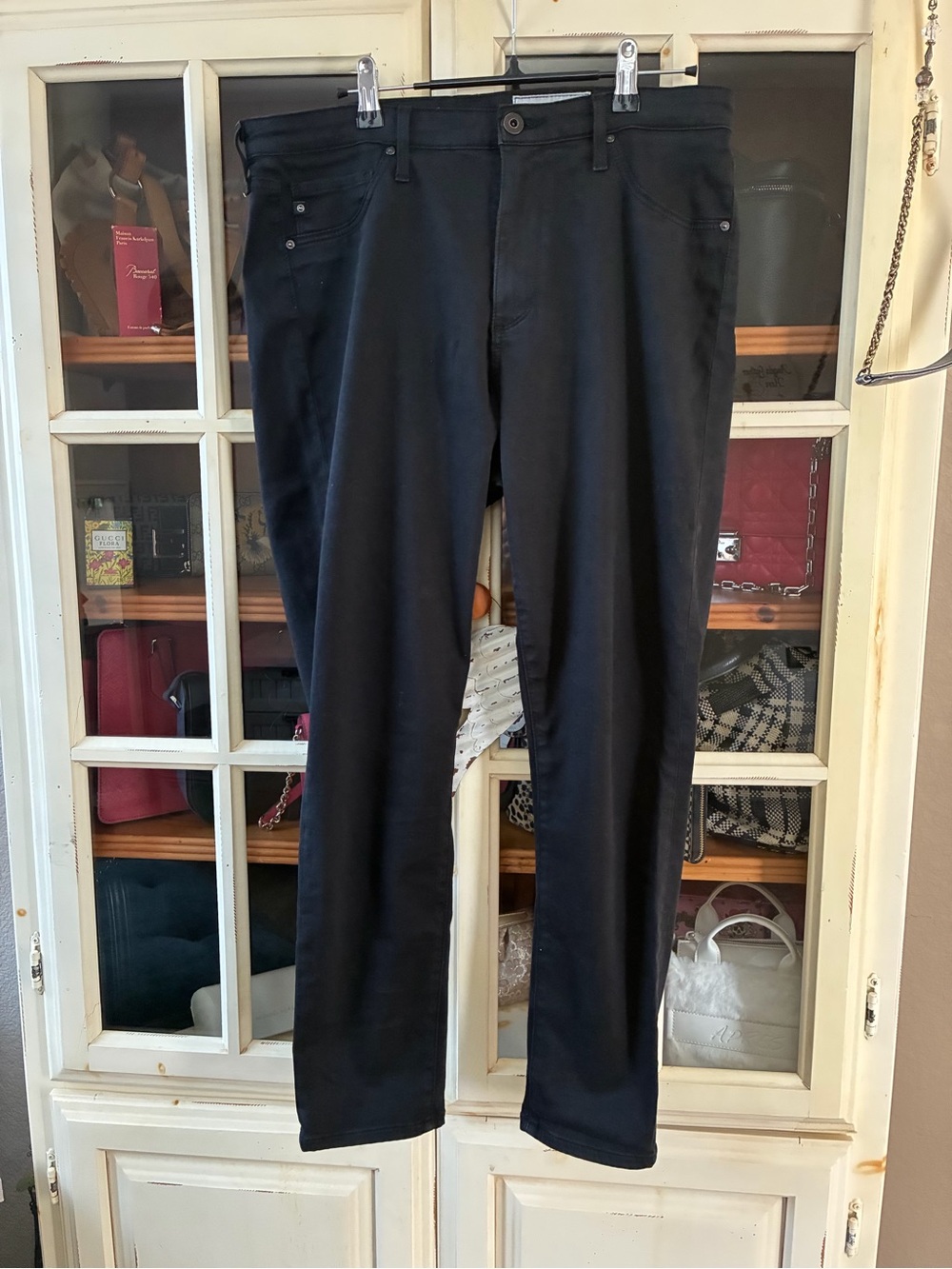 AG Adriano Goldschmied Black Ankle Jeans